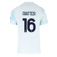 Stroje piłkarskie Inter Milan Davide Frattesi #16 Koszulka Wyjazdowej 2025-26 Krótki Rękaw